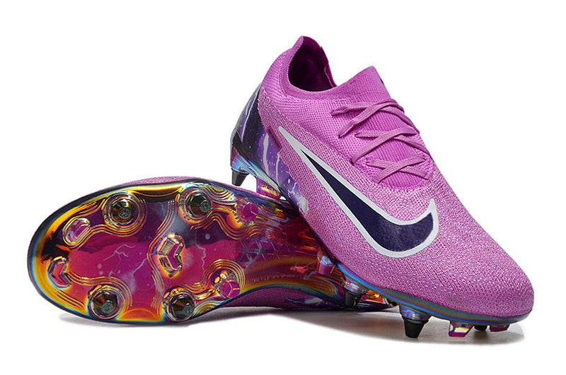 Chuteira Campo Nike Phantom GX Elite Trava Mista Roxa "Thunder"