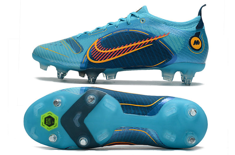 Chuteira Campo Nike Mercurial Vapor 14 Elite SG Azul "Blueprint Pack"