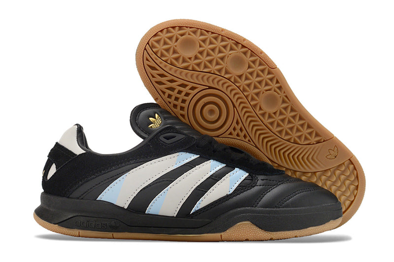 Chuteira Futsal Adidas Copa Mundial IC Preta e Cinza