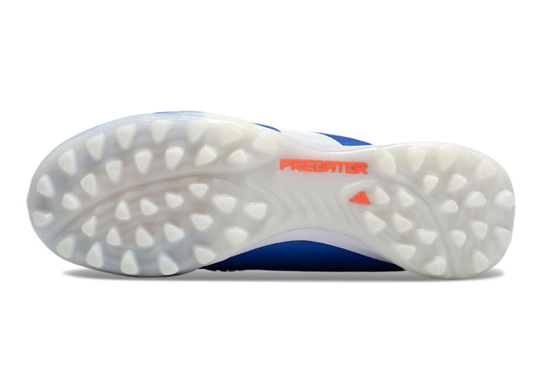 Chuteira Society Adidas Predator Elite TF Azul e Branco "Advancement Pack"