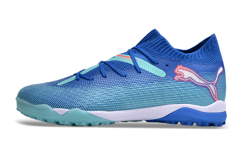 Chuteira Society Puma Future 7 TF Azul