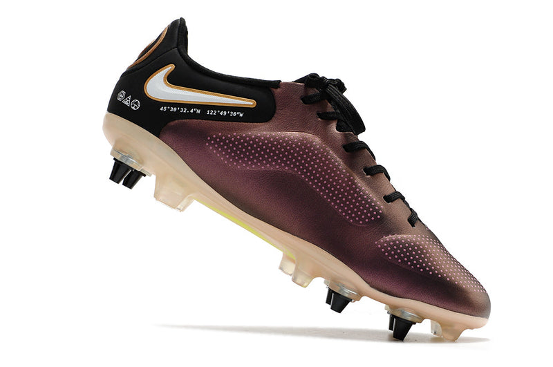 Chuteira Campo Nike Tiempo Legend 9 Elite Trava Mista Cobre "Generation Pack"