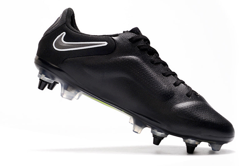 Chuteira Campo Nike Tiempo Legend 9 Elite Trava Mista Preta "Shadow Pack"