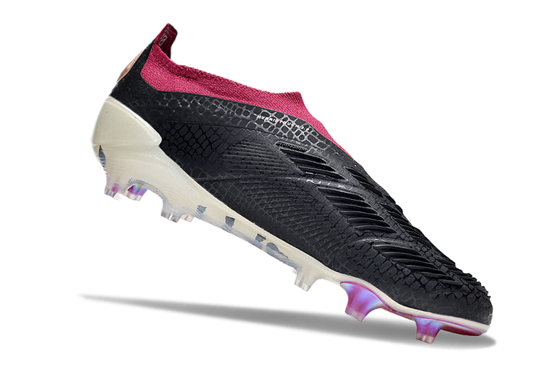 Chuteira Campo Adidas Predator LL Elite FG Preta e Roxa