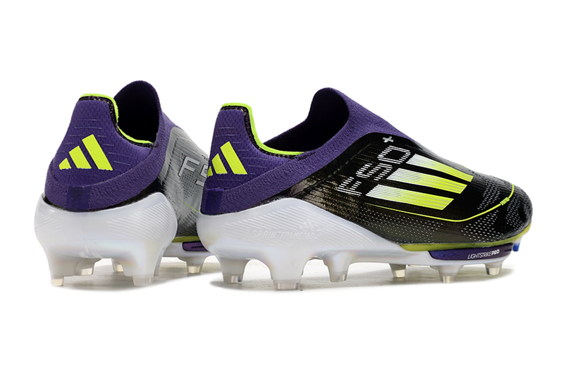 Chuteira Campo Adidas F50+ LL FG Roxa e Verde "Fast Reborn Pack"