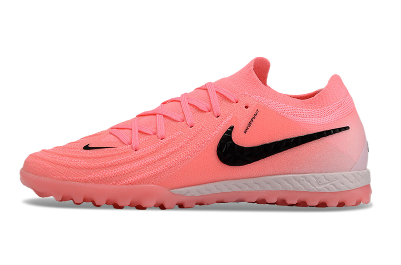 Chuteira Society Nike Phantom GX2 Elite TF Rosa "Mad Brilliance Pack"