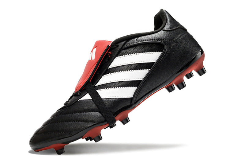 Chuteira Campo Adidas Copa Gloro 2 FG Preta, Branca e Vermelha