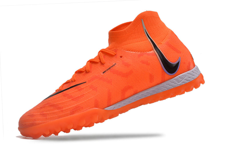 Chuteira Society Nike Phantom Luna Elite TF Laranja "United Pack"