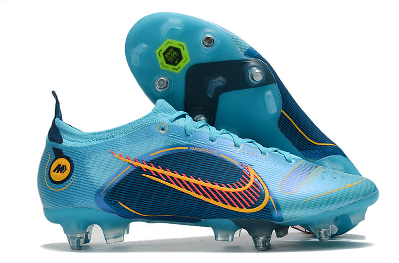 Chuteira Campo Nike Mercurial Vapor 14 Elite SG Azul "Blueprint Pack"