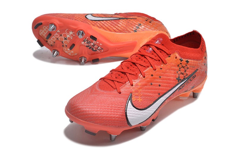 Chuteira Campo Nike Air Zoom Mercurial Vapor 15 Elite Trava Mista Vermelha "Dream Speed 7"