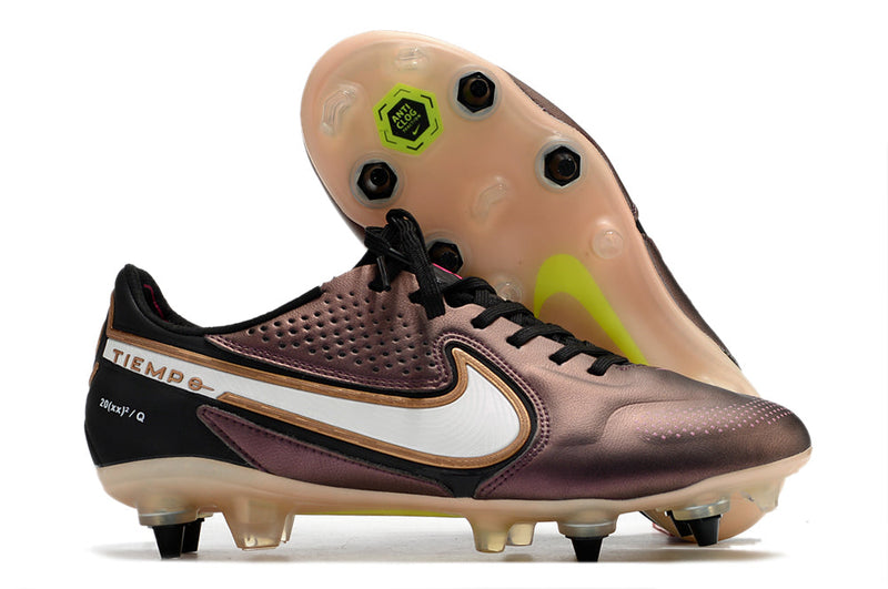 Chuteira Campo Nike Tiempo Legend 9 Elite Trava Mista Cobre "Generation Pack"