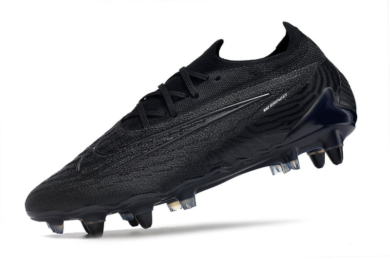 Chuteira Campo Nike Phantom GX Elite Trava Mista Preta "AllBlack"