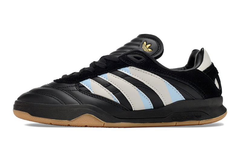 Chuteira Futsal Adidas Copa Mundial IC Preta e Cinza