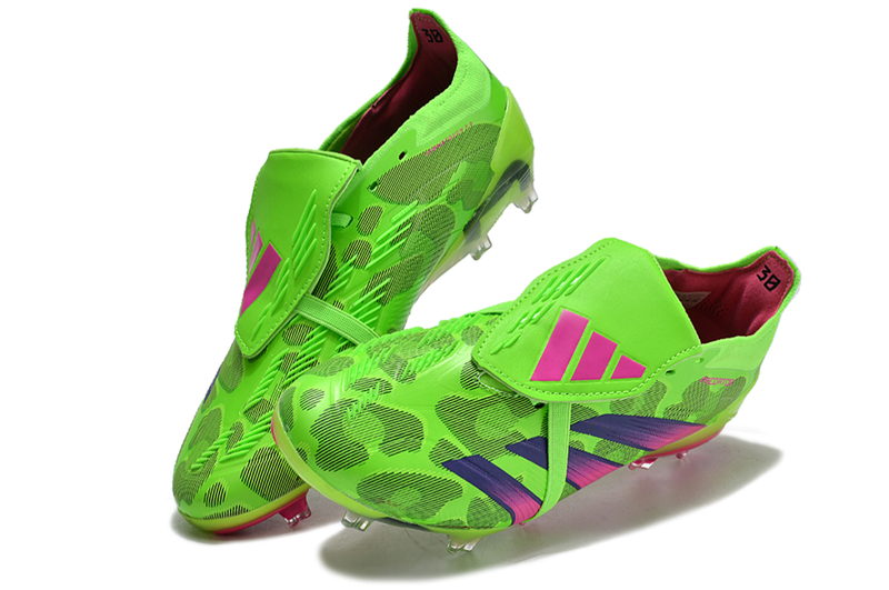 Chuteira Campo Adidas Predator FT 30 Elite FG Verde e Rosa