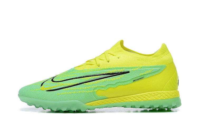 Chuteira Society Nike Phantom GX Elite TF Verde e Azul