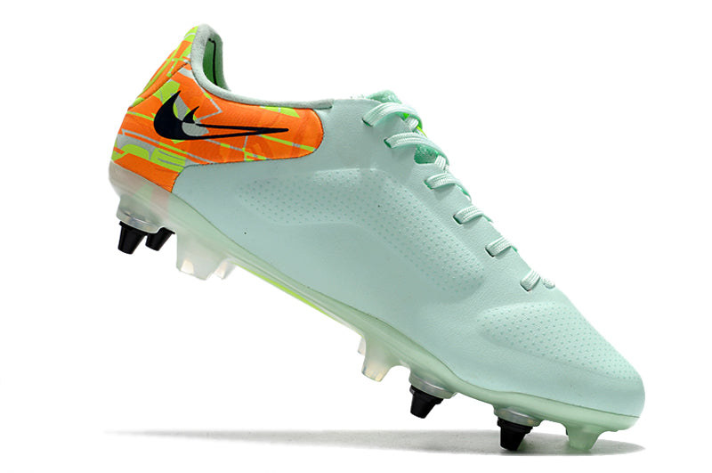 Chuteira Campo Nike Tiempo Legend 9 Elite Trava Mista Verde "Bonded Pack"