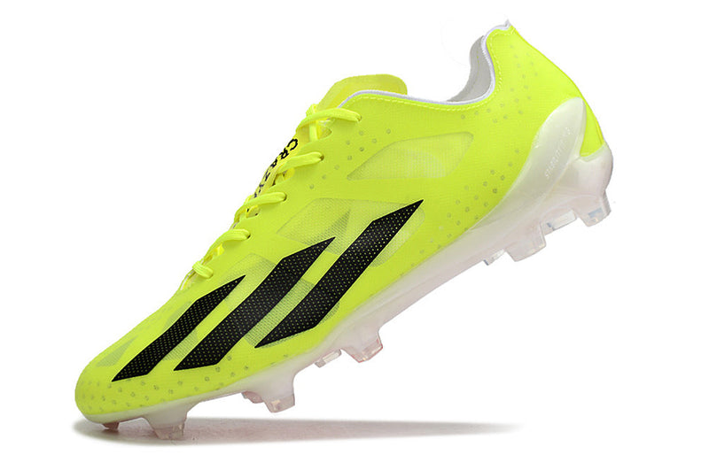 Chuteira Campo Adidas X Crazyfast+ FG Verde "Solar Energy"