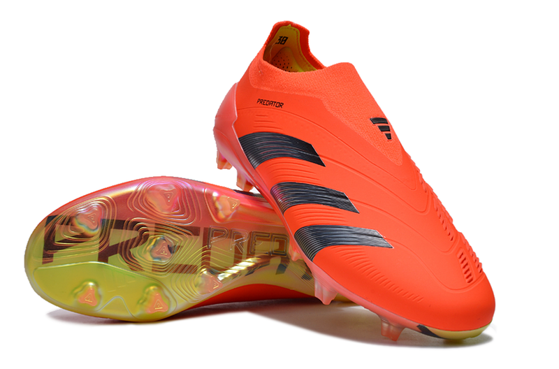 Chuteira Campo Adidas Predator LL Elite FG Laranja "Predstrike Pack"