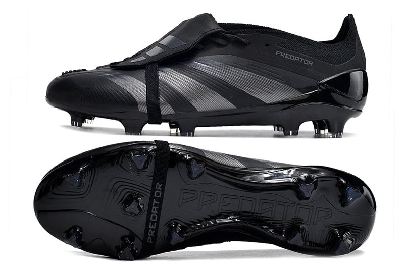 Chuteira Campo Adidas Predator FT 30 Elite FG Preta "Nightstrike Pack"