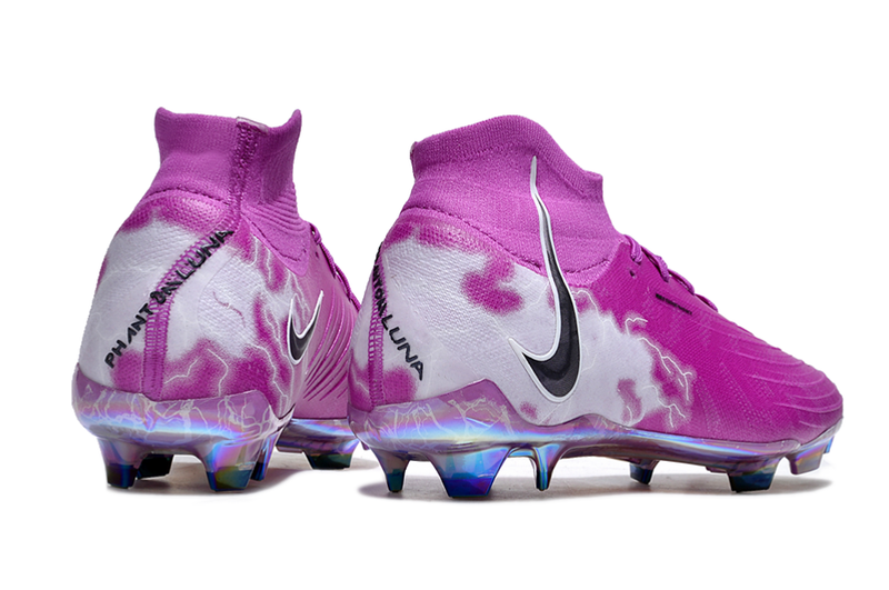 Chuteira Campo Nike Phantom Luna Elite FG Roxa "Thunder Pack"