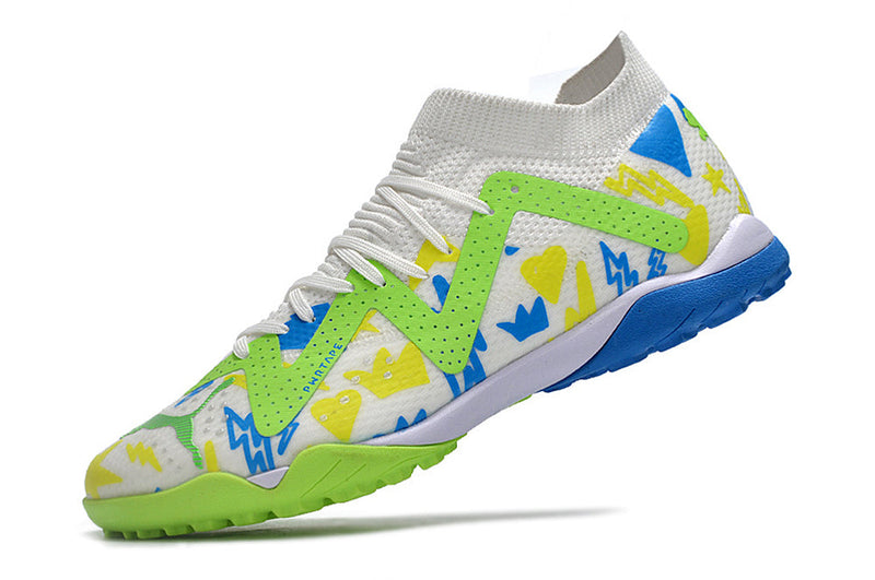 Chuteira Society Puma Future Ultimate TF Colorida "Neymar Instituto"