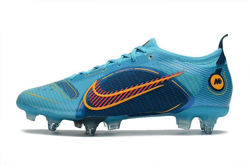 Chuteira Campo Nike Mercurial Vapor 14 Elite SG Azul "Blueprint Pack"