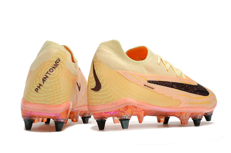 Chuteira Campo Nike Phantom GX Elite Trava Mista Laranja "Fusion Pack"