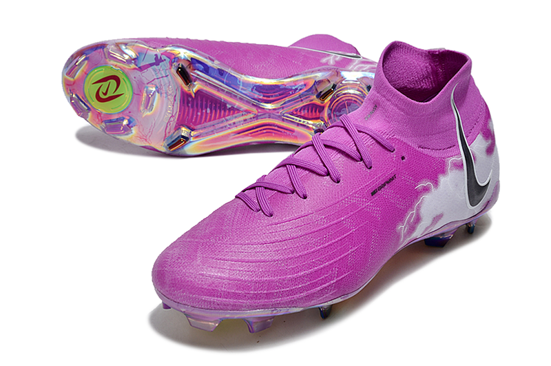 Chuteira Campo Nike Phantom Luna Elite FG Roxa "Thunder Pack"