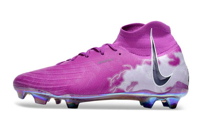 Chuteira Campo Nike Phantom Luna Elite FG Roxa "Thunder Pack"