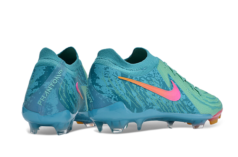 Chuteira Campo Nike Phantom GX 2 Elite FG Azul "Vortex Pack"