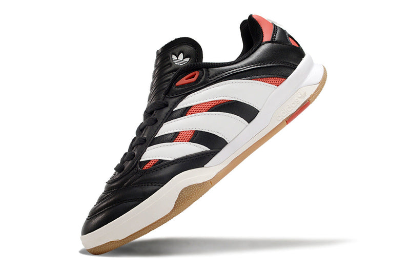 Chuteira Futsal Adidas Copa Mundial IC Preta, Branca e Vermelha