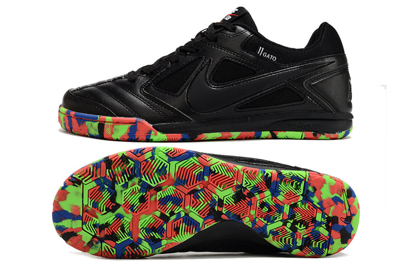 Chuteira Futsal Supreme x Nike SB Gato IC Preto