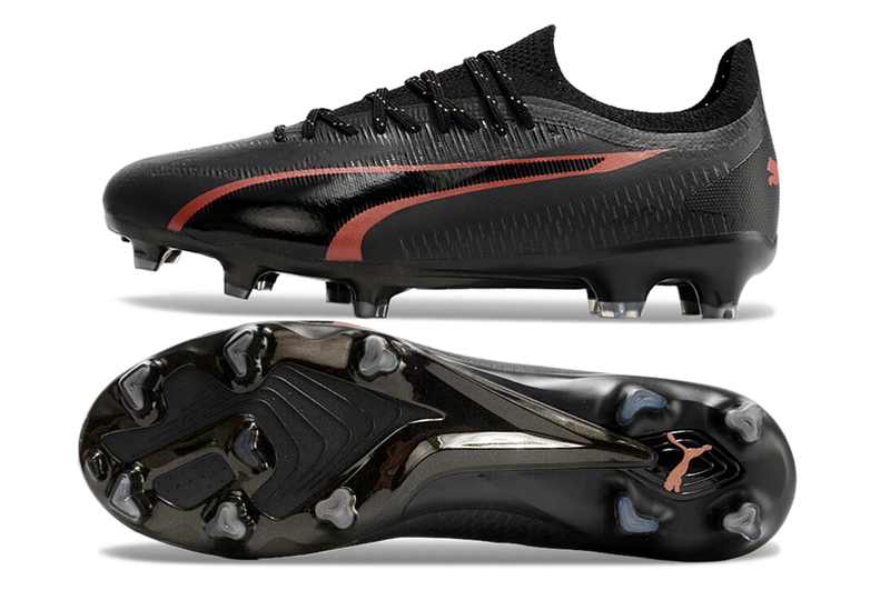 Chuteira Campo Puma Ultra Ultimate FG Preta "Eclipse Pack"