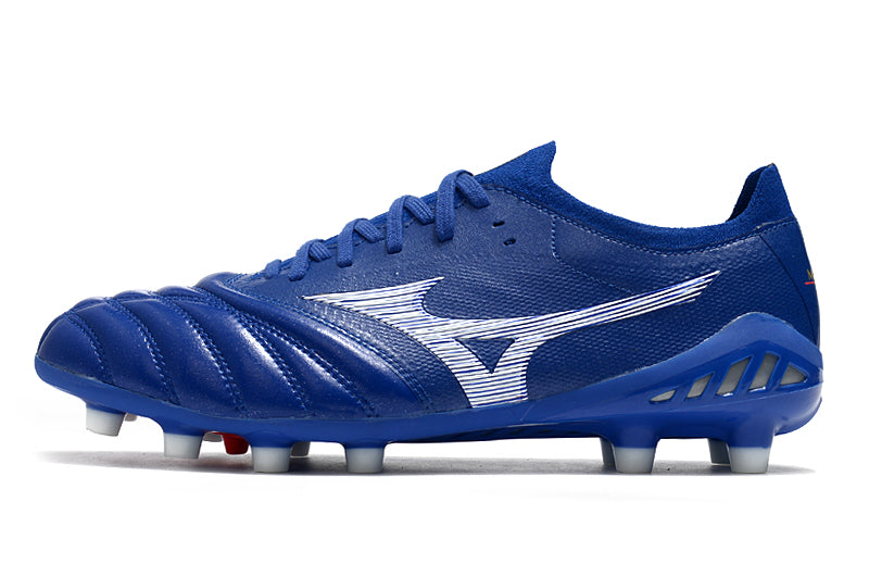 Chuteira Campo Mizuno Morelia Neo 3 FG Azul