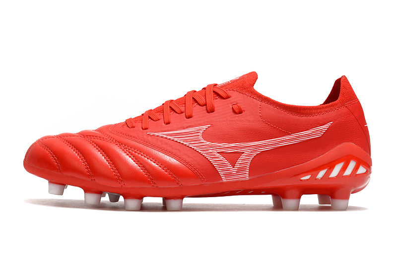 Chuteira Campo Mizuno Morelia Neo 3 FG Vermelha