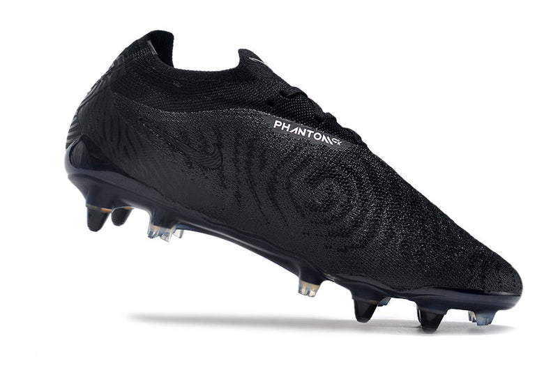 Chuteira Campo Nike Phantom GX Elite Trava Mista Preta "AllBlack"