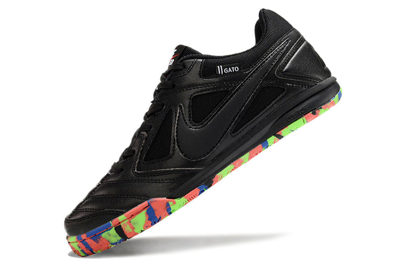 Chuteira Futsal Supreme x Nike SB Gato IC Preto