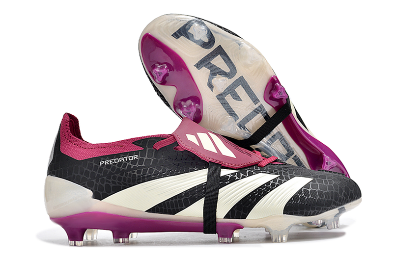 Chuteira Campo Adidas Predator FT 30 Elite FG Preta e Roxa