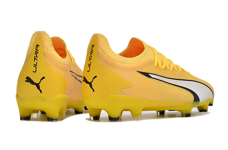 Chuteira Campo Puma Ultra Ultimate FG Amarela "Voltage Pack"