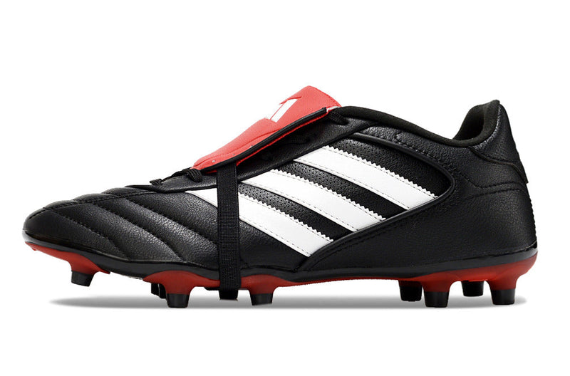 Chuteira Campo Adidas Copa Gloro 2 FG Preta, Branca e Vermelha