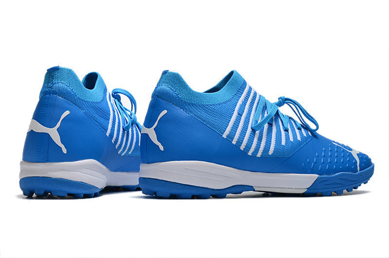 Chuteira Society Puma Future Z 1.3 TF Azul