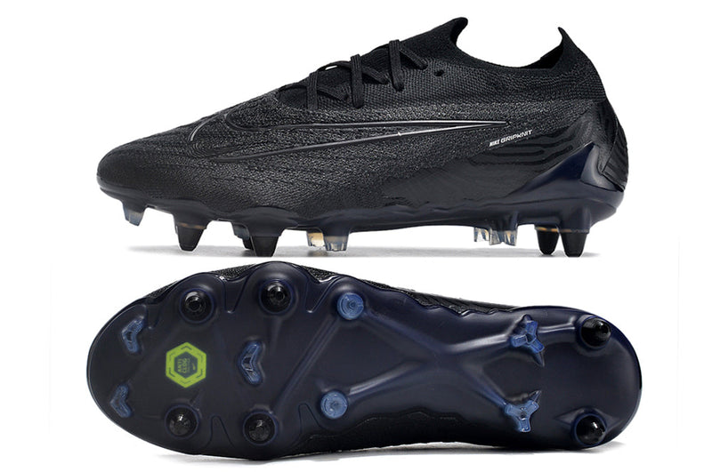 Chuteira Campo Nike Phantom GX Elite Trava Mista Preta "AllBlack"