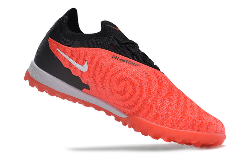 Chuteira Society Nike Phantom GX Elite TF Preta e Vermelha "Ready Pack"