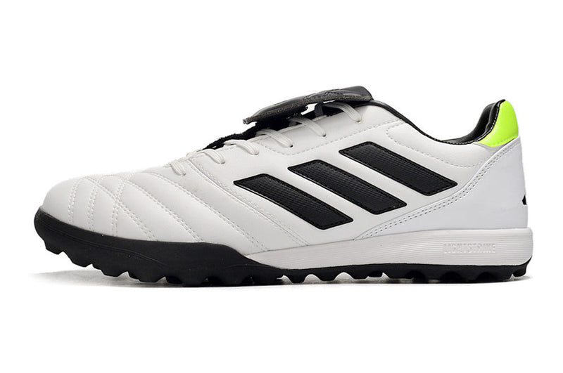 Chuteira Society Adidas Copa Gloro TF Branca e Preta