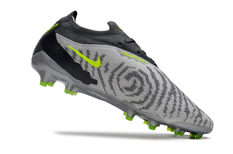 Chuteira Campo Nike Phantom GX Elite FG Cinza