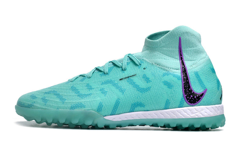 Chuteira Society Nike Phantom Luna Elite TF Verde "Peak Ready Pack"