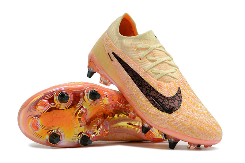 Chuteira Campo Nike Phantom GX Elite Trava Mista Laranja "Fusion Pack"