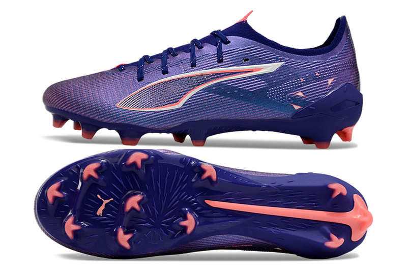 Chuteira Campo Puma Ultra 5 Ultimate FG Roxo "Formula Pack"