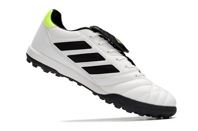 Chuteira Society Adidas Copa Gloro TF Branca e Preta